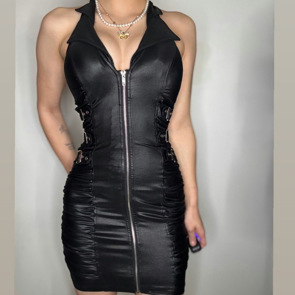 Sexy black dress